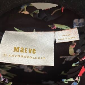 Maeve Floral Top by Anthropologie